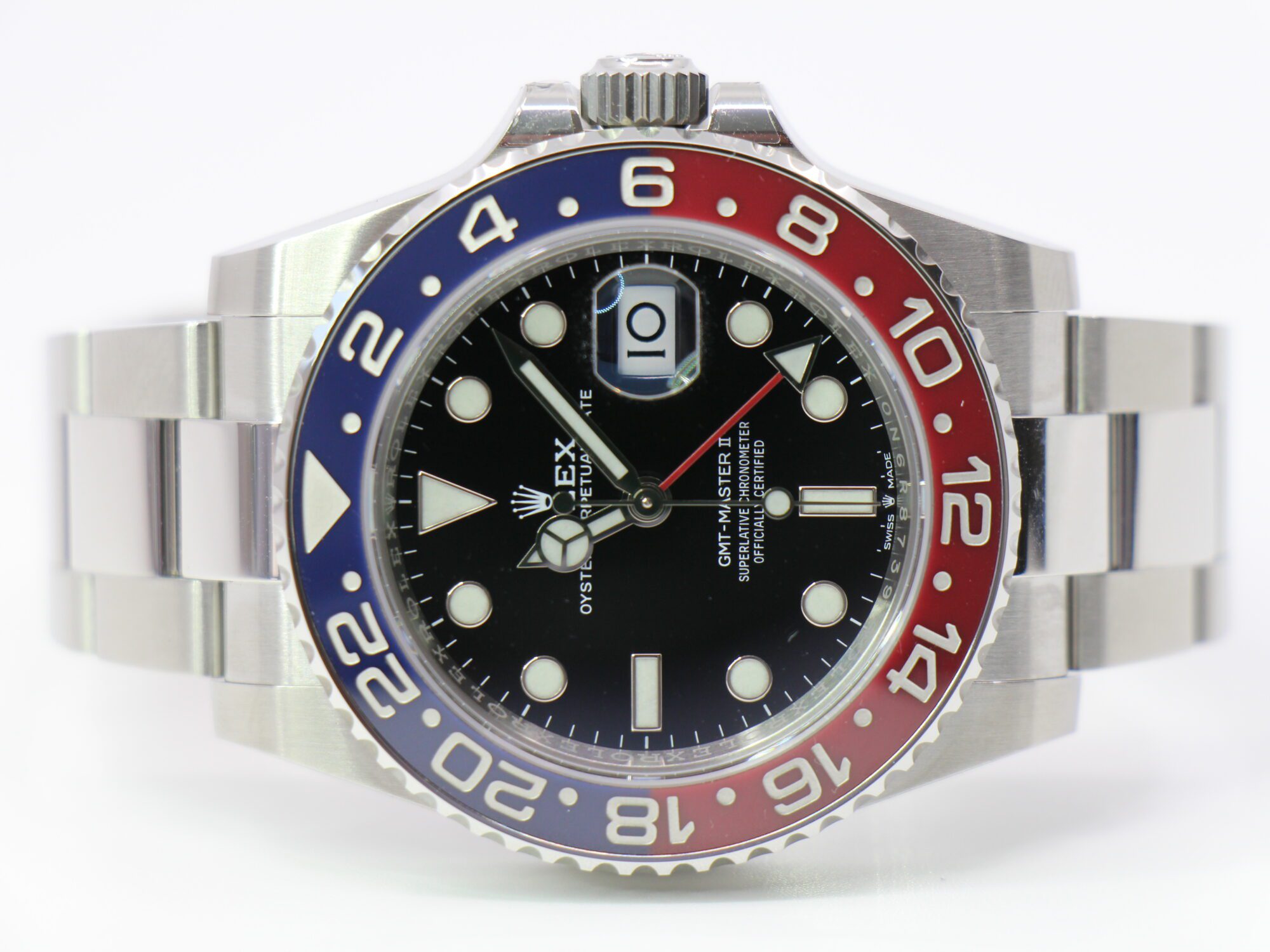ROLEX GMT-MASTER II 126710BLRO - NEW