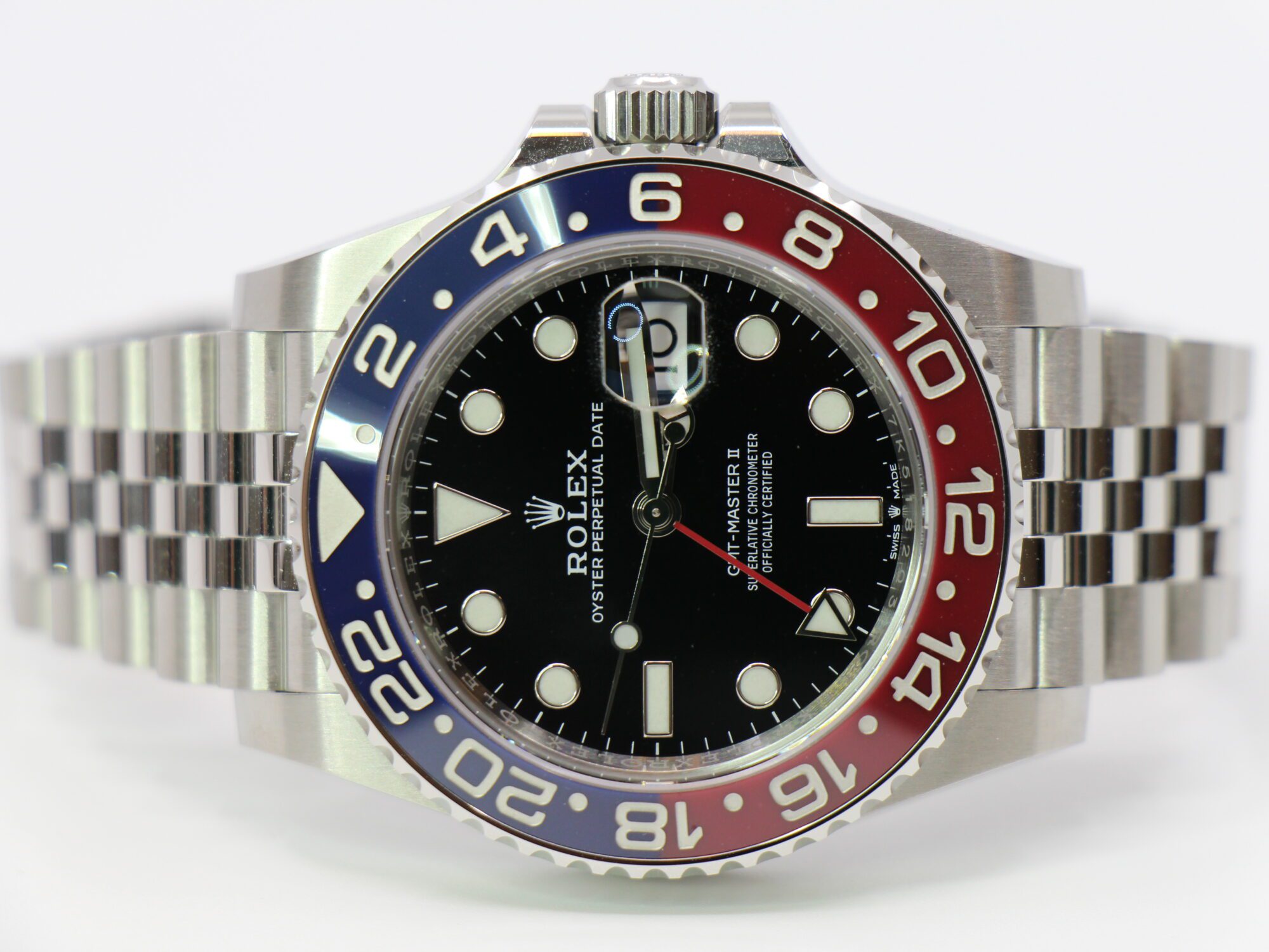 ROLEX GMT-MASTER II 126710BLRO - MINT
