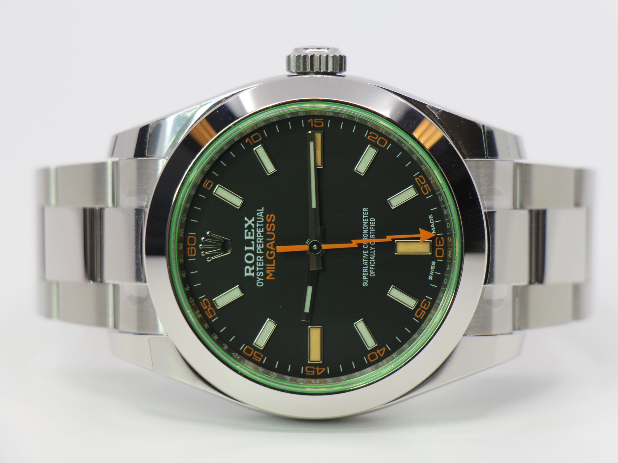 ROLEX MILGAUSS 116400GV - NEW