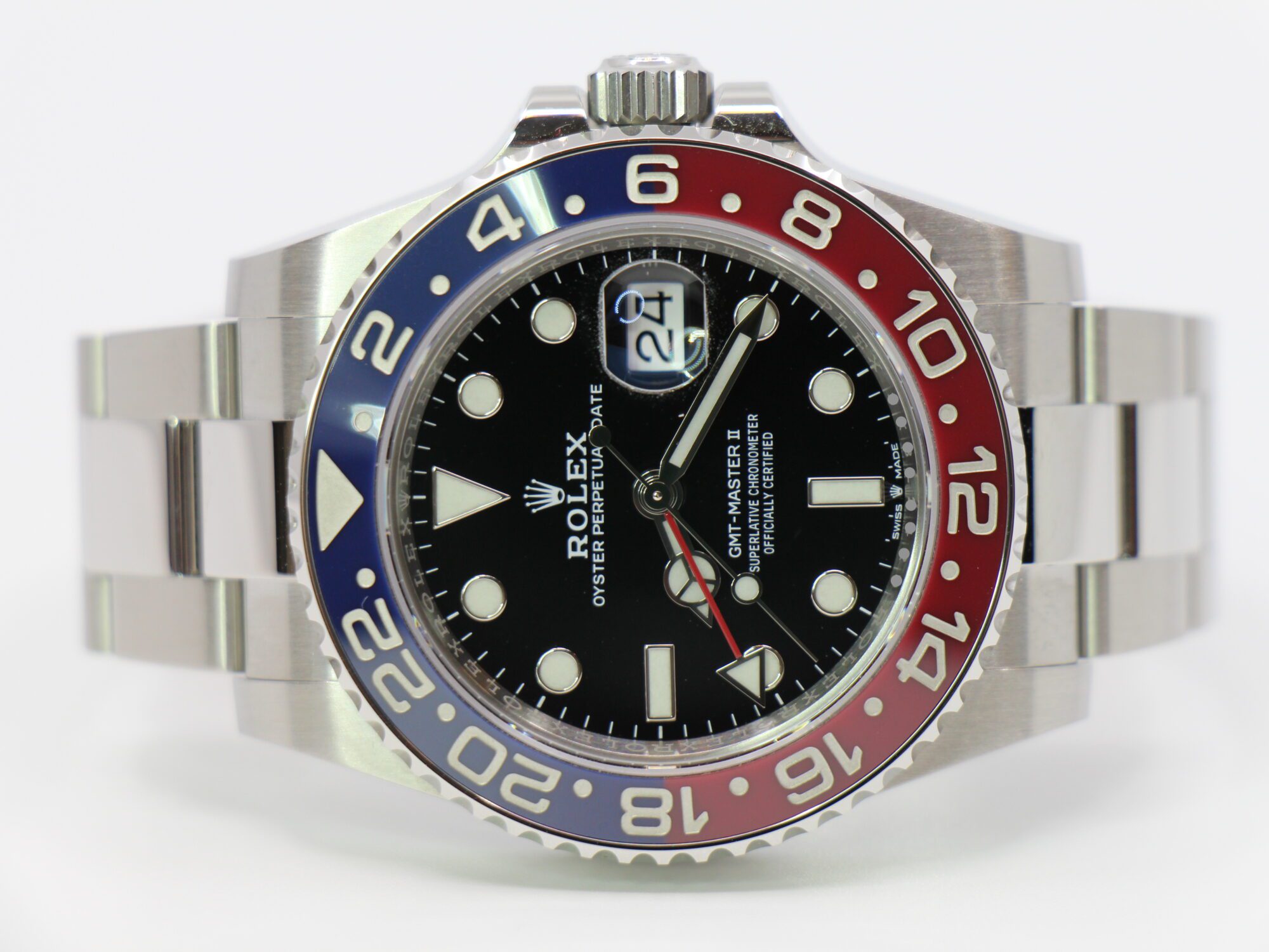 ROLEX GMT-MASTER II 126710BLRO - NEW