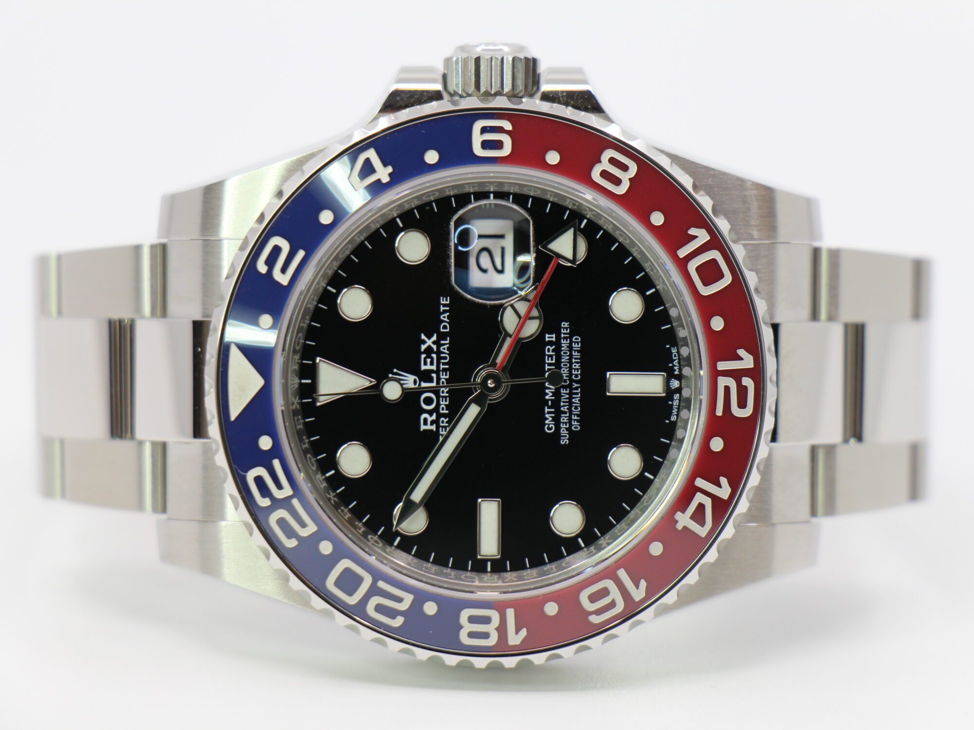 ROLEX GMT-MASTER II 126710BLRO - MINT