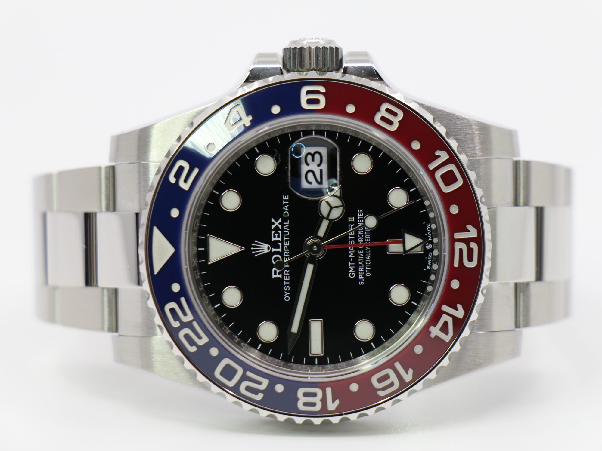ROLEX GMT-MASTER II 126710BLRO - NEW