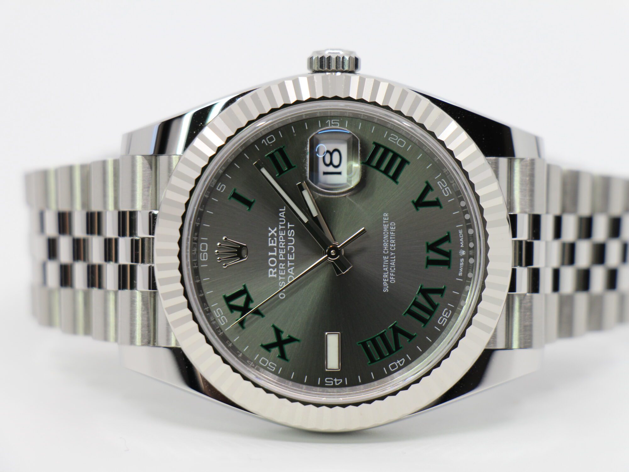 ROLEX DATEJUST 41MM 126334 - NEW