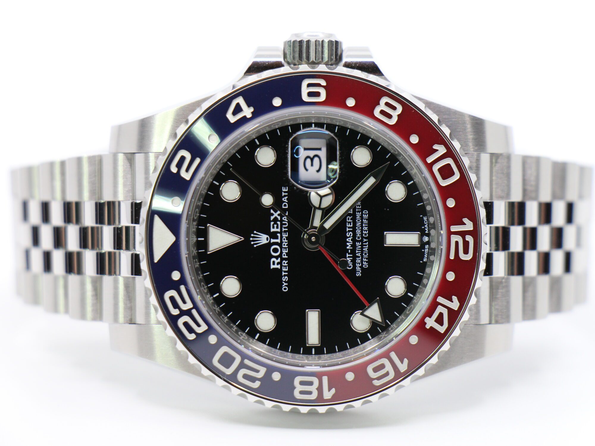 ROLEX GMT-MASTER II 126710BLRO - NEW