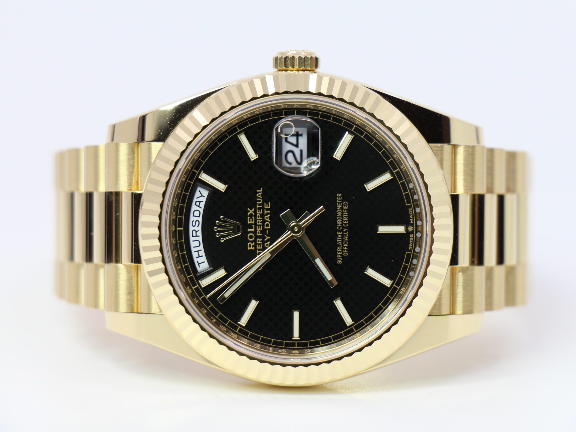 ROLEX DAY-DATE 40 228238 - MINT