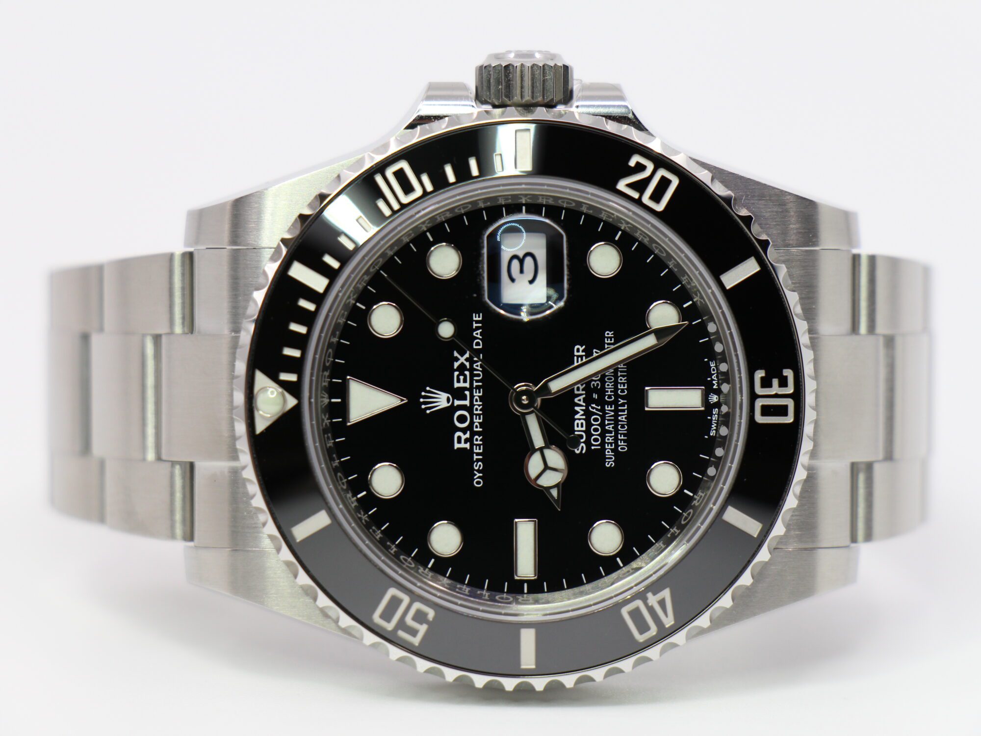 ROLEX SUBMARINER DATE 126610LN - NEW