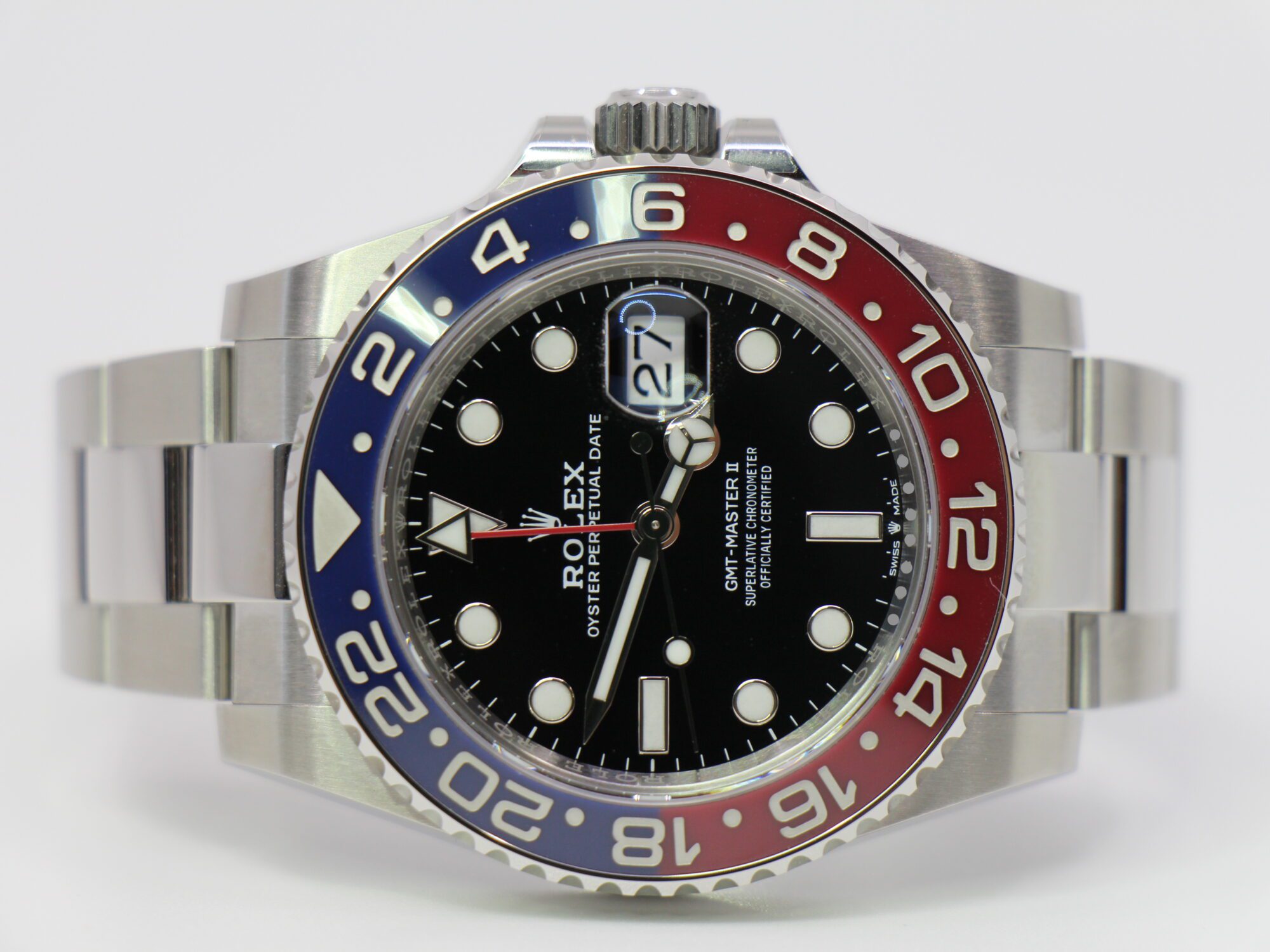ROLEX GMT-MASTER II 126710BLRO - NEW