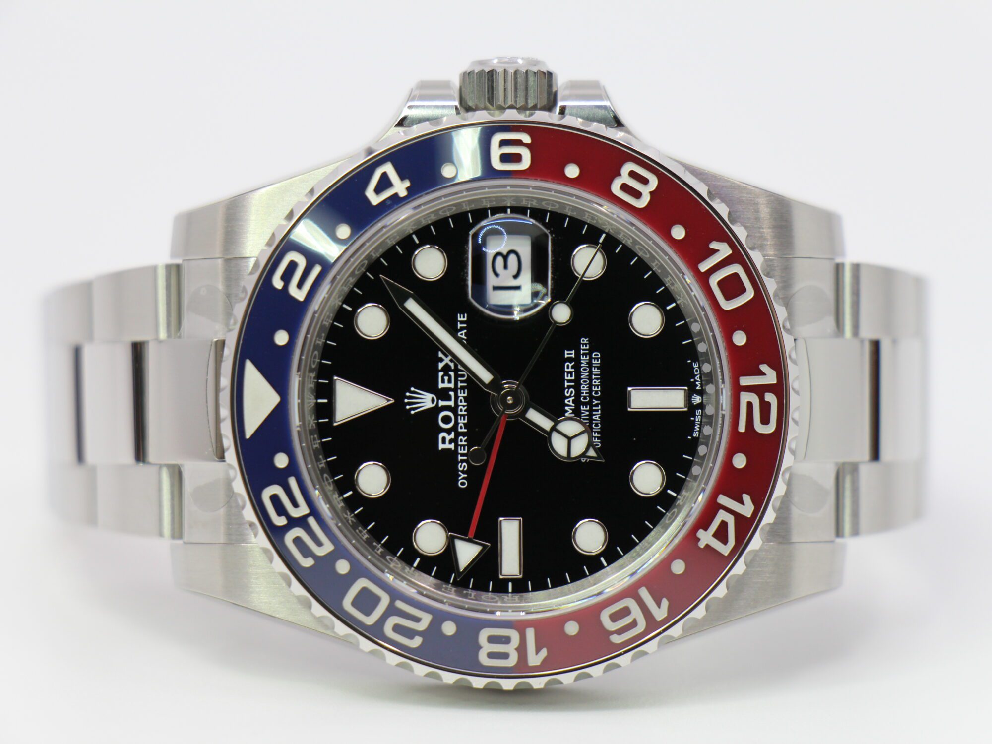 ROLEX GMT-MASTER II 126710BLRO - NEW