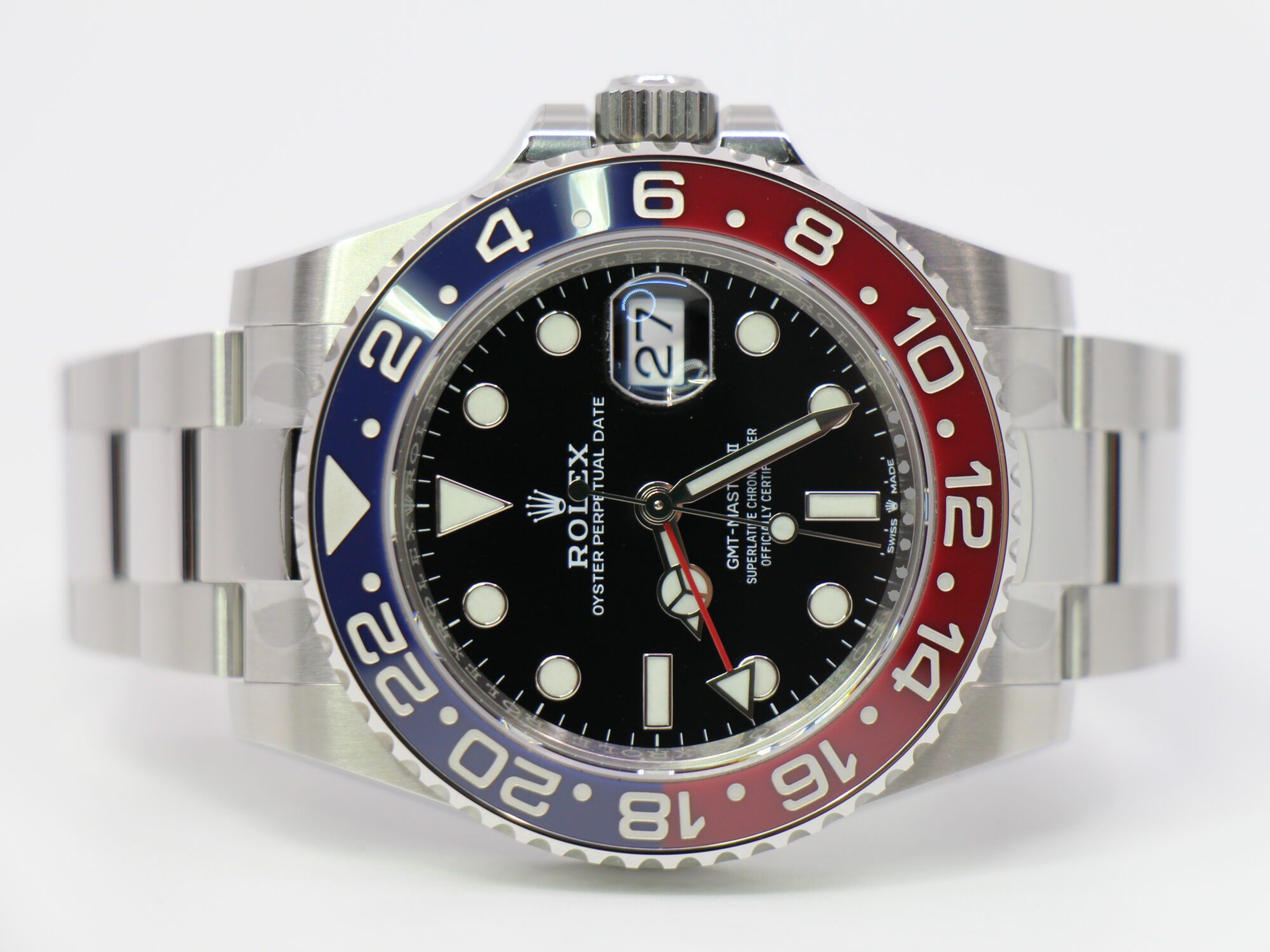 ROLEX GMT-MASTER II 126710BLRO - NEW
