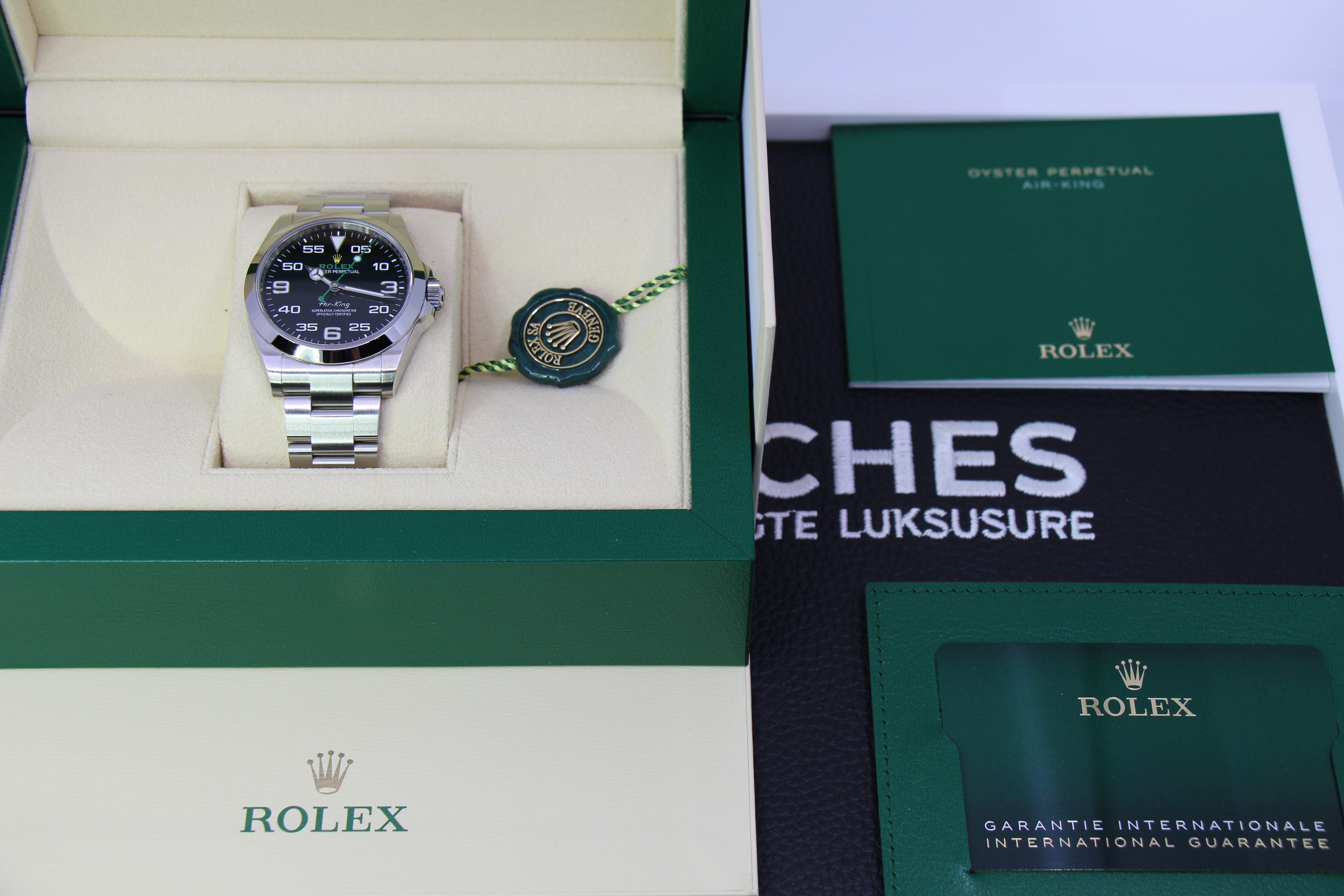 ROLEX AIR-KING 126900 - LIKE NEW - Billede 5