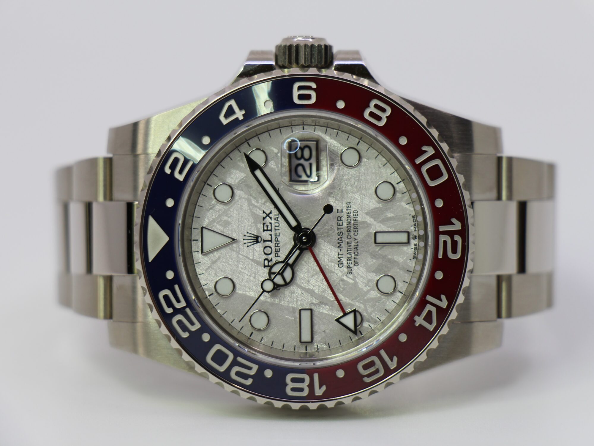 ROLEX GMT-MASTER II 126719BLRO "METEORITE" - NEW