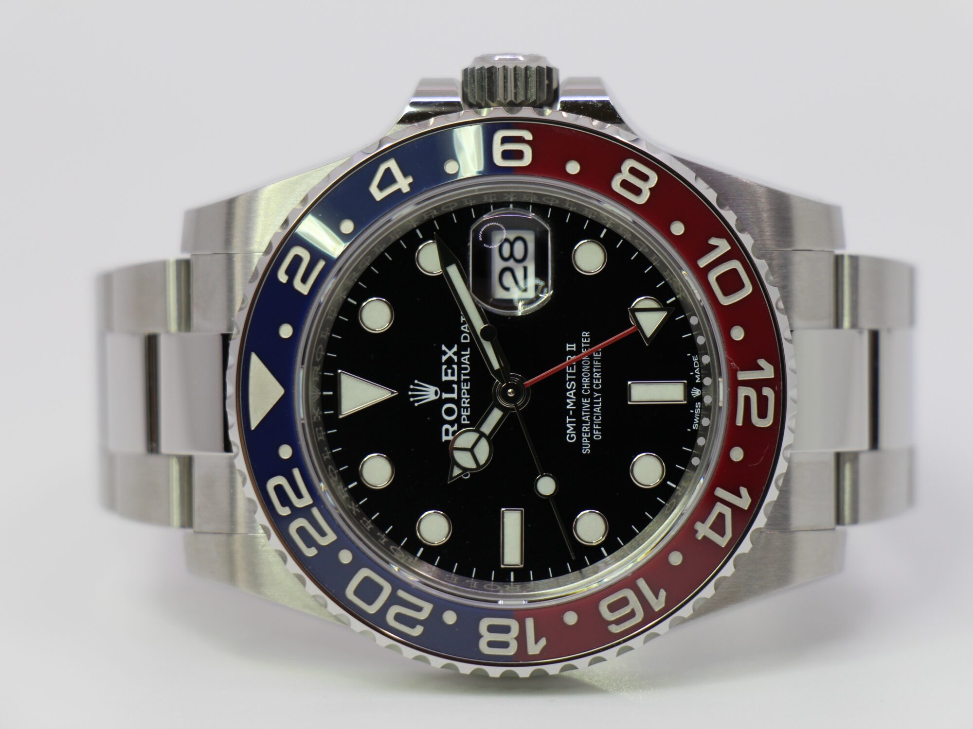 ROLEX GMT-MASTER II 126710BLRO - NEW