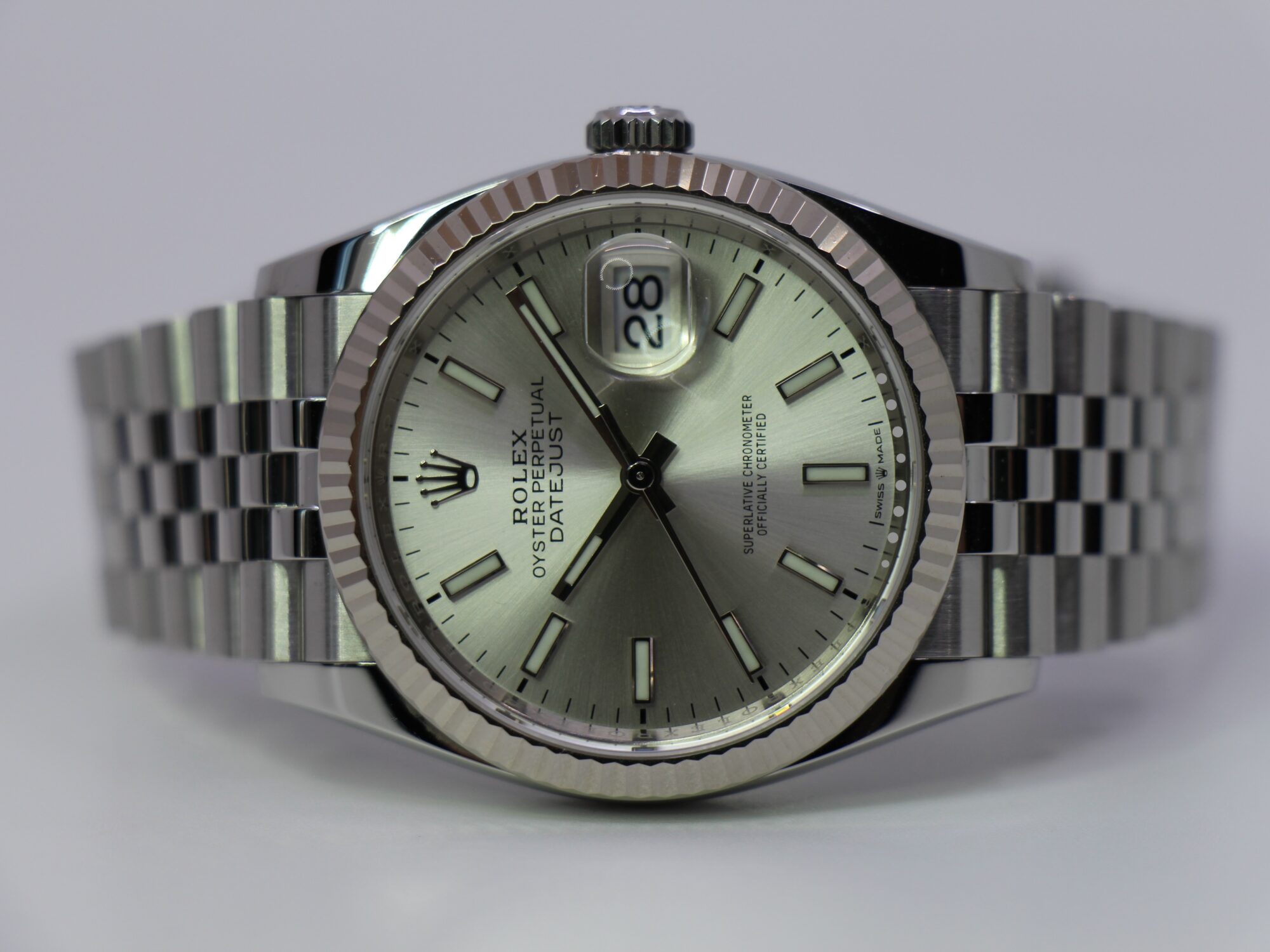 ROLEX DATEJUST 36MM 126234 - LIKE NEW