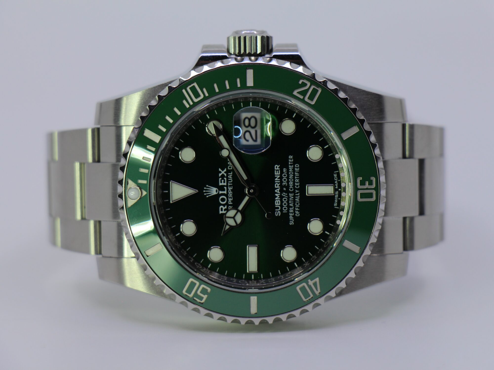 ROLEX SUBMARINER DATE 116610LV "HULK" - 03/2020