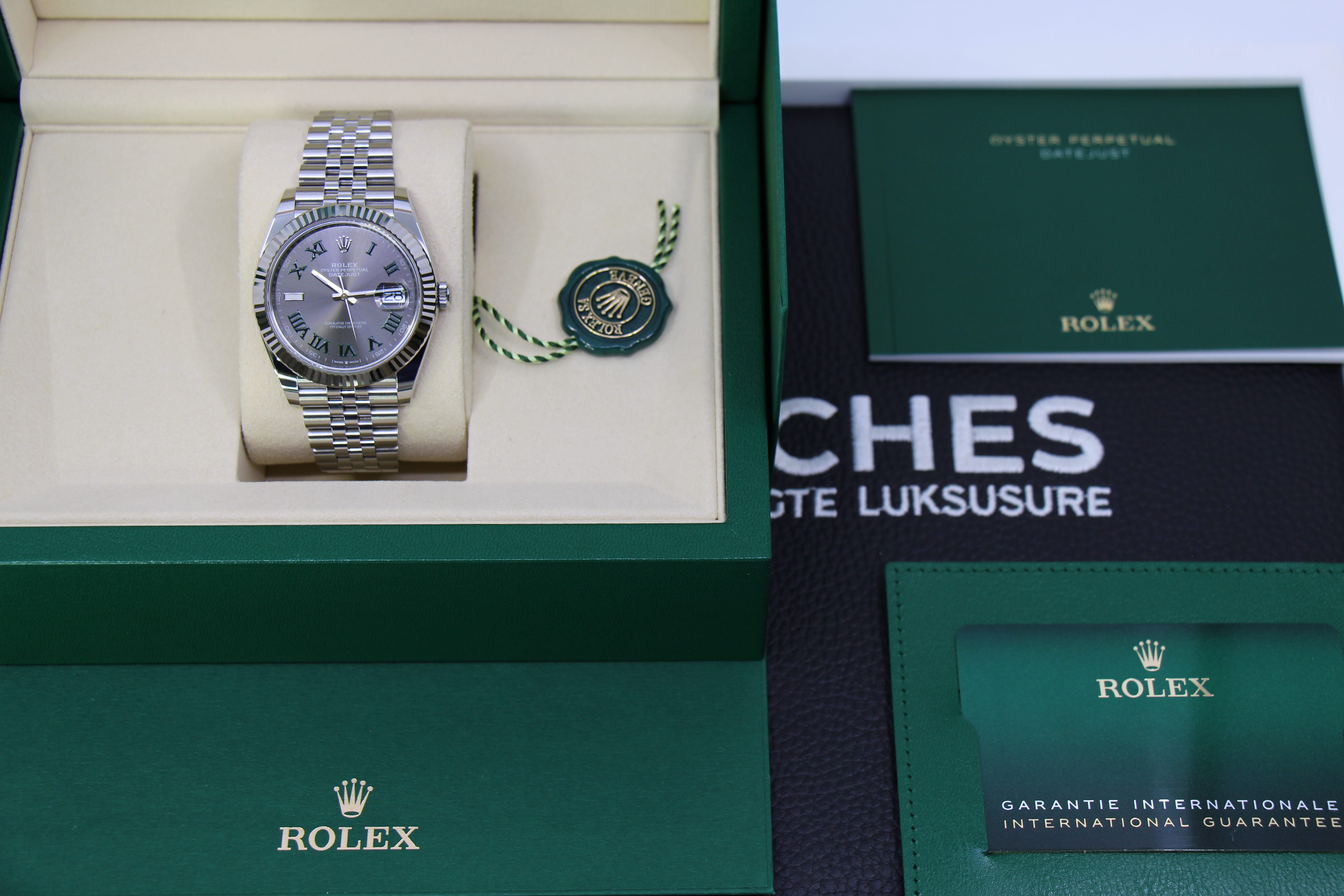 ROLEX DATEJUST 41MM 126334 - NEW 10/2025 *RESERVERET - Billede 5