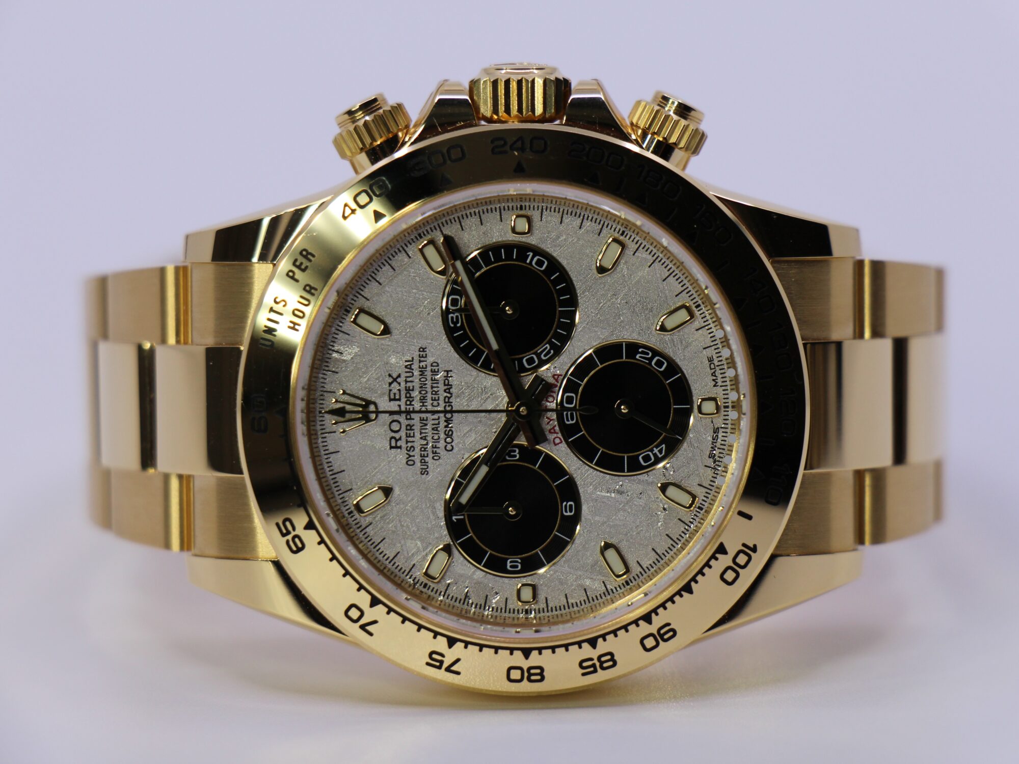 ROLEX COSMOGRAPH DAYTONA 116508 "METEORITE" - LIKE NEW