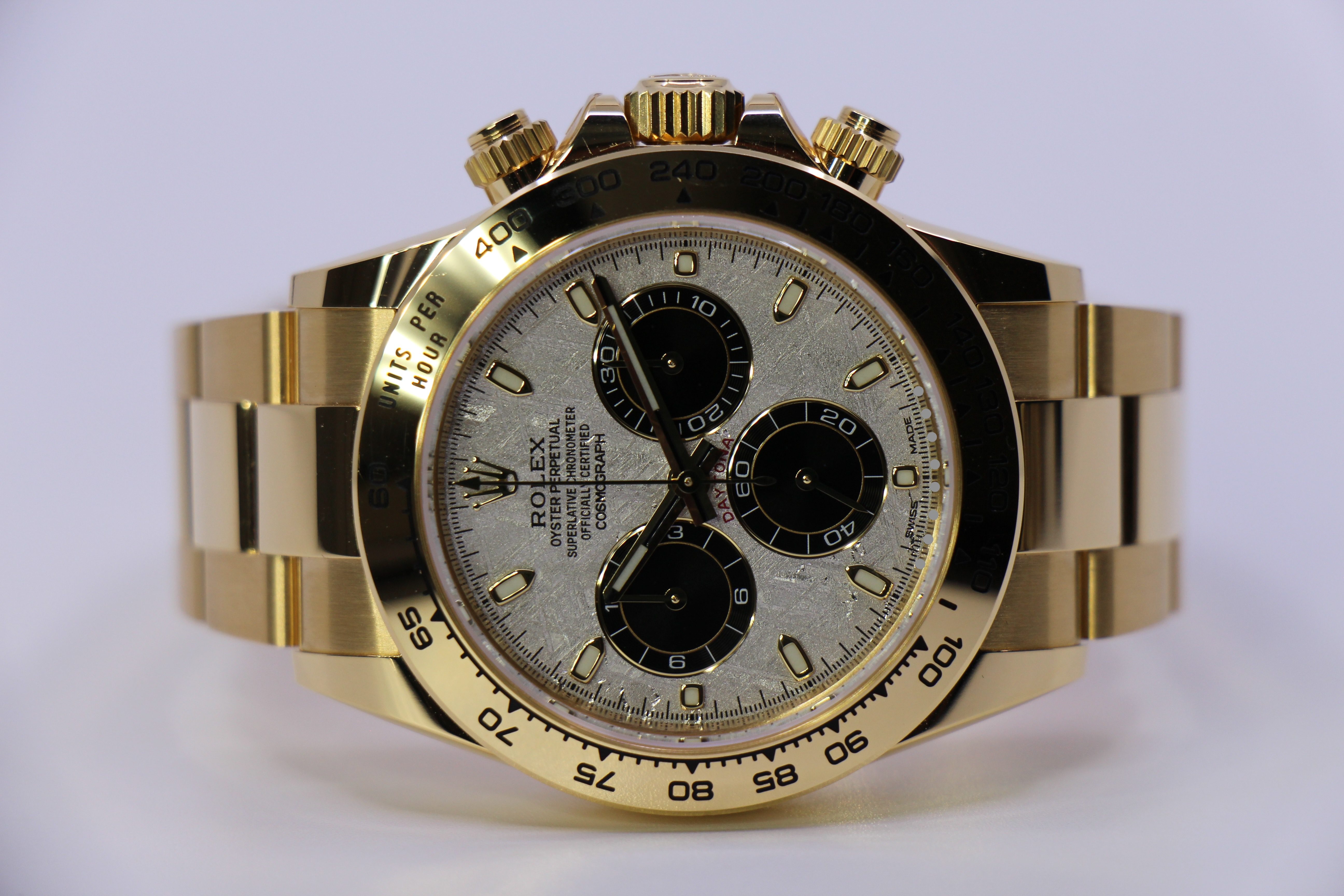 ROLEX COSMOGRAPH DAYTONA 116508 "METEORITE" - LIKE NEW