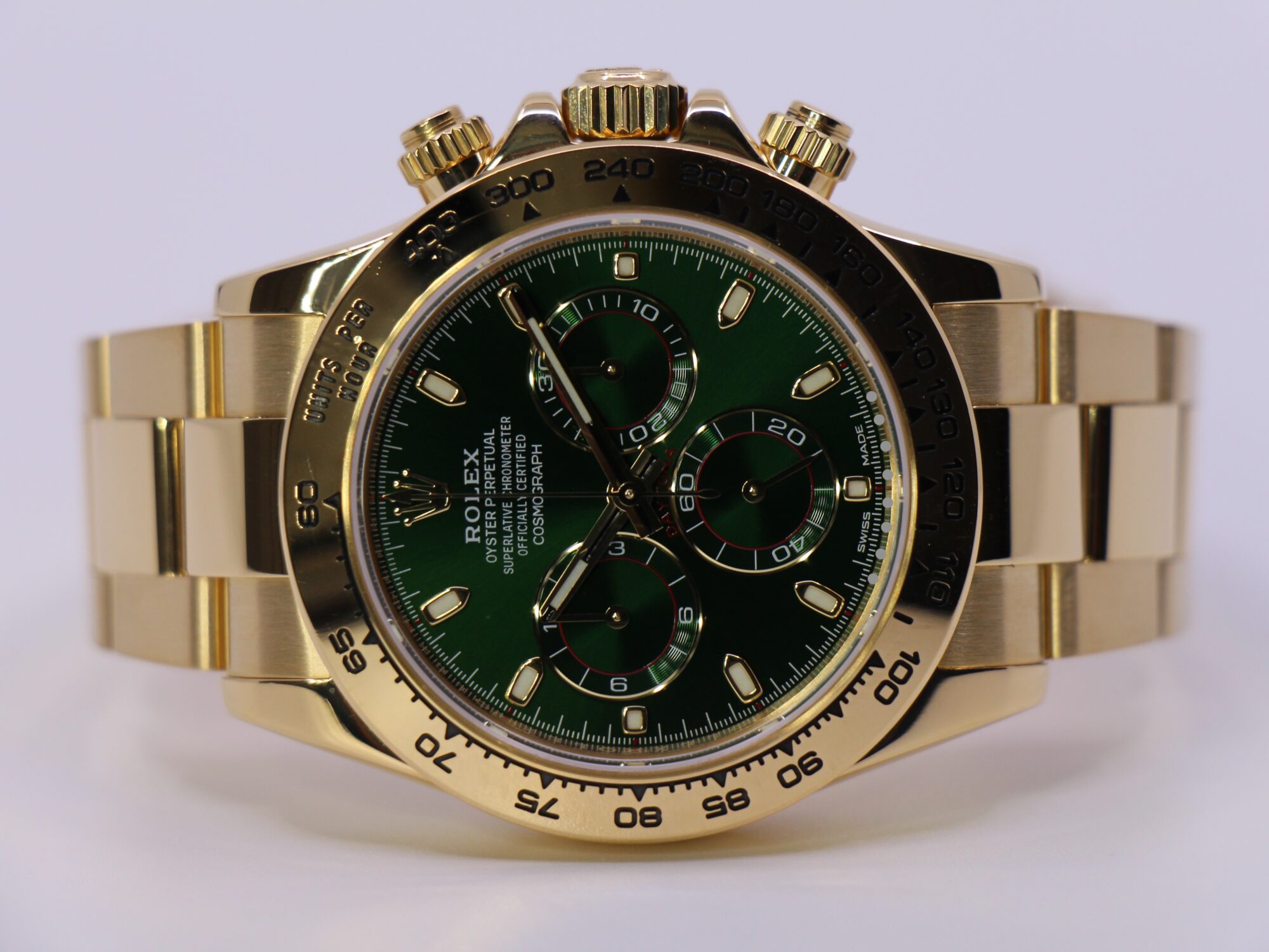 ROLEX COSMOGRAPH DAYTONA 116508 GREEN - DANSK AD