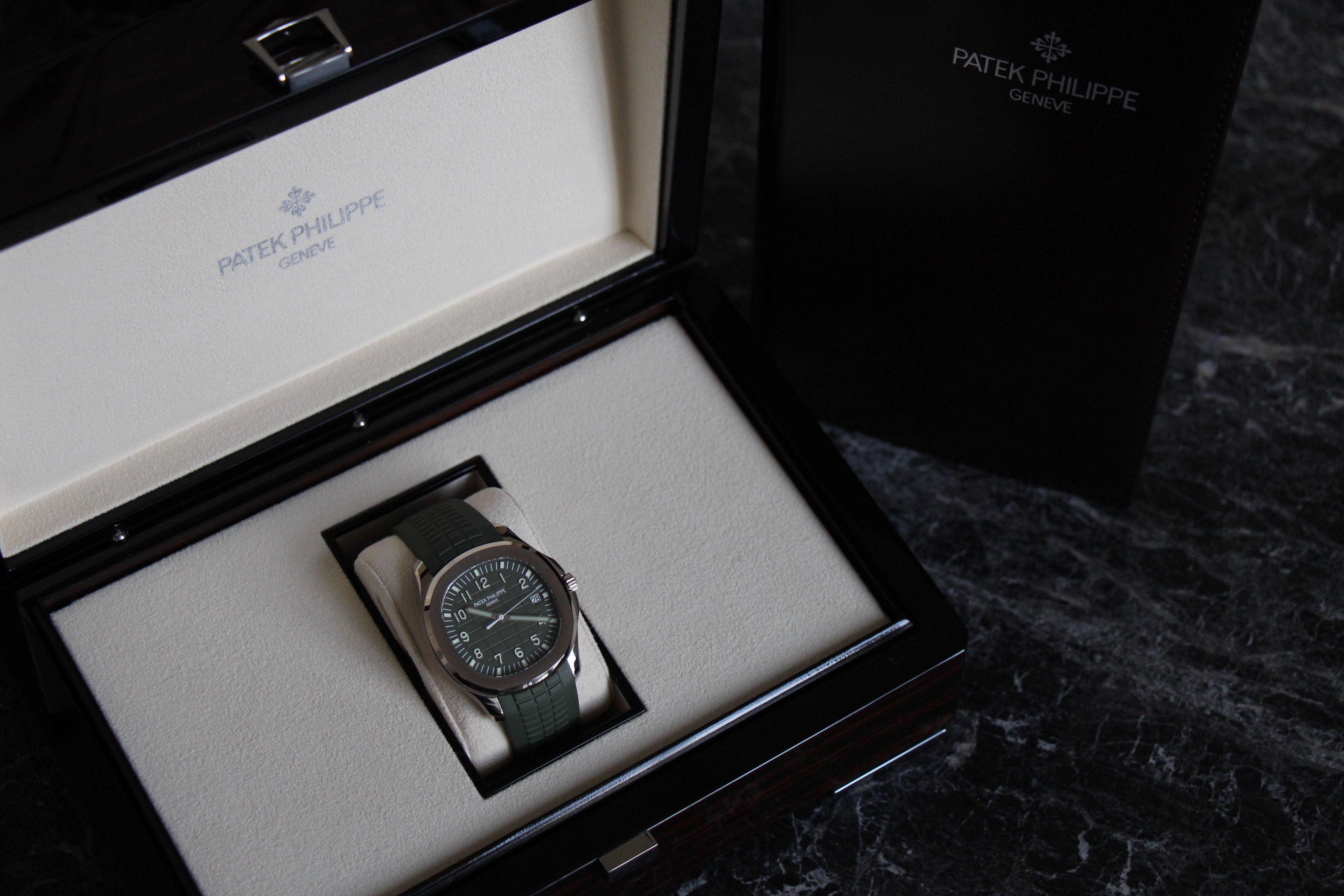 PATEK PHILIPPE AQUANAUT 5168G-010 - LIKE NEW 09/2023 *RESERVERET - Billede 6