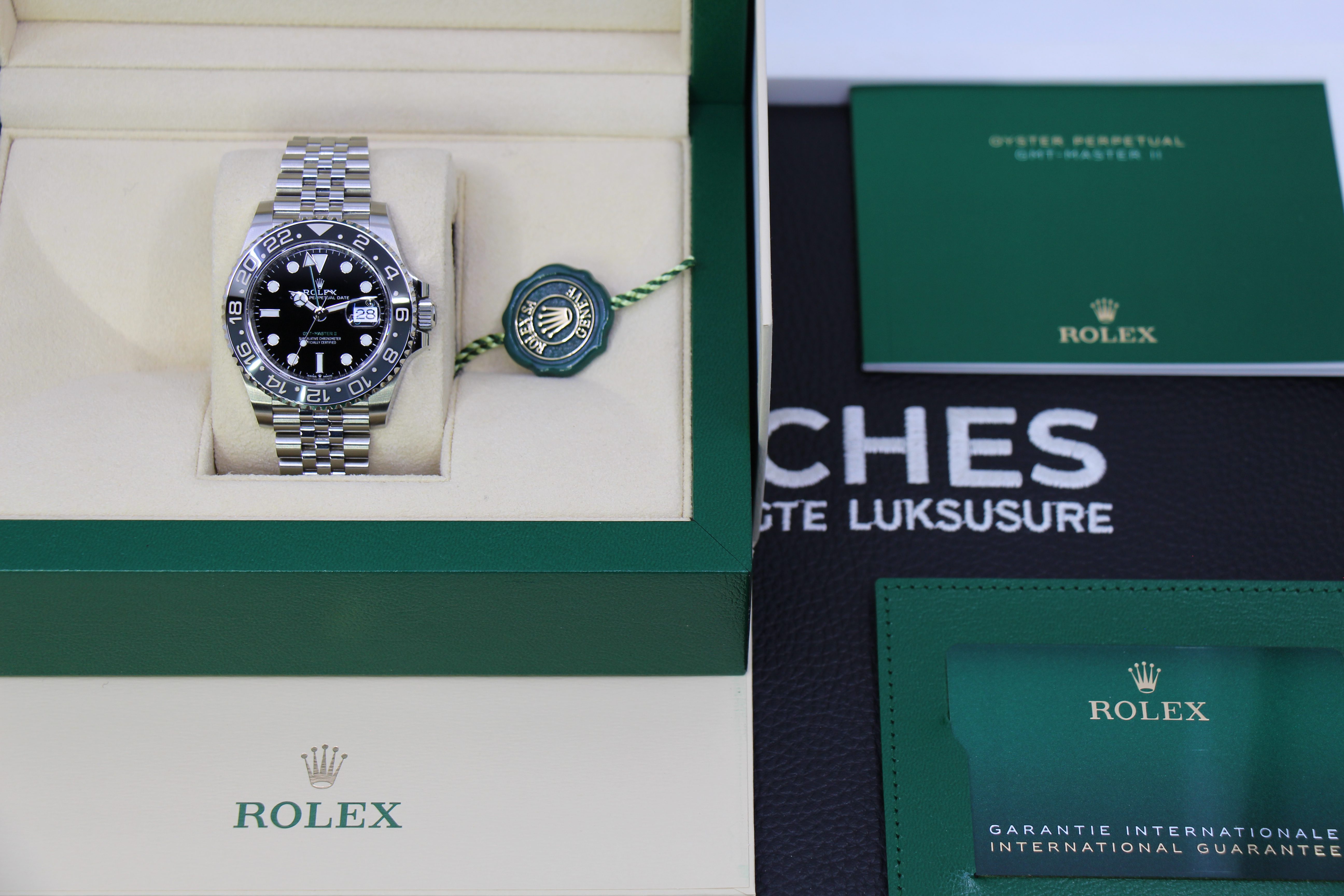 ROLEX GMT-MASTER II 126710GRNR - LIKE NEW - Billede 5